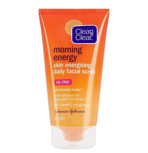 Clean & Clear Morning Energy Skin Energising Facial Scrub - 150ml