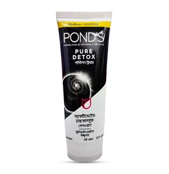 Ponds Pure Detox Pollution Clear Face Wash - 50g