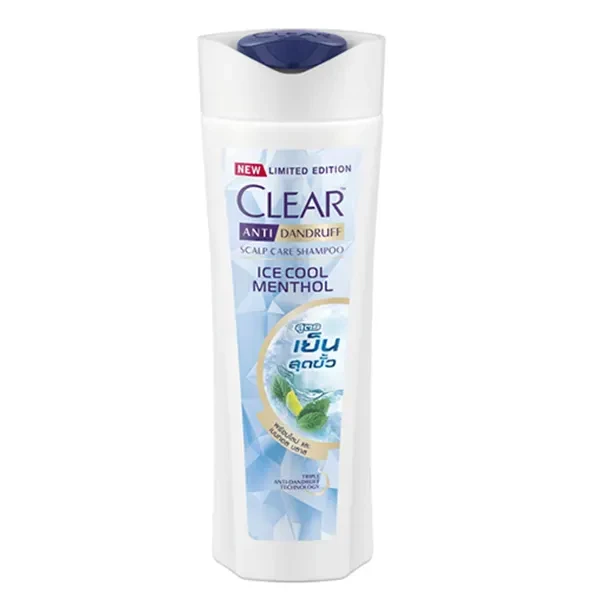 Clear Ice Cool Menthol Anti Dandruff Shampoo - 300ml
