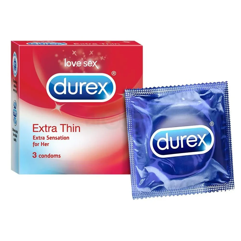 Durex Extra Thin Condom 3's Pack