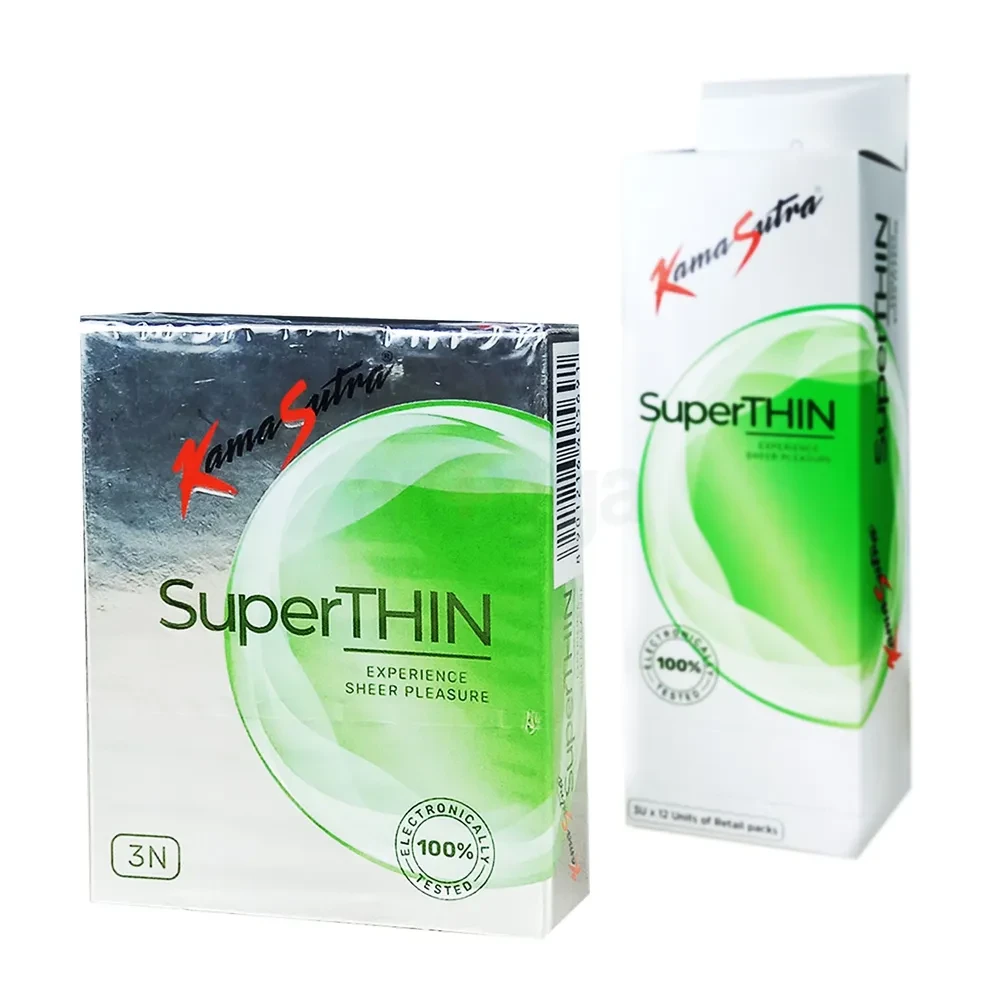 KamaSutra SuperThin Condom 3's Pack (Made in India)