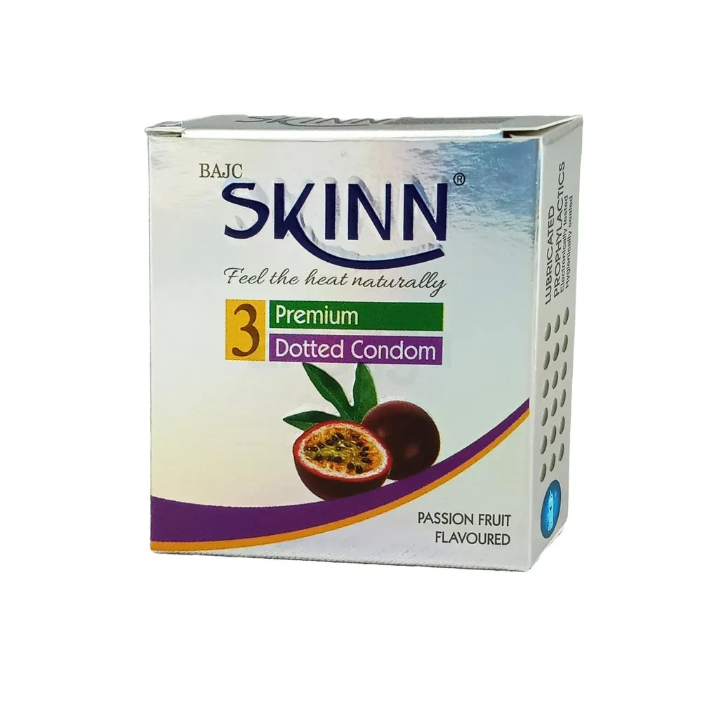 Skinn Premium Dotted Condom 3's Pack