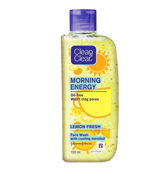 Clean & Clear Morning Energy Oil Free Lemon Fresh Face Wash - 100ml