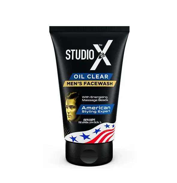 Studio X Oil Clear Facewash for Men - 100ml