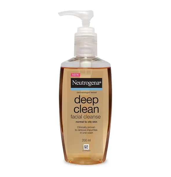 Neutrogena Deep Clean Facial Cleanser - 200ml