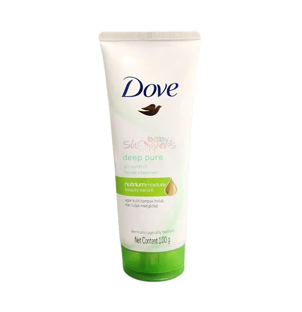 Dove Deep Pure Oil Control Facial Cleanser - 100g