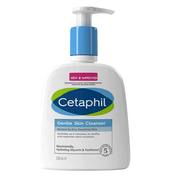 Cetaphil Gentle Skin Cleanser Normal To Dry Sensitive Skin - 236ml
