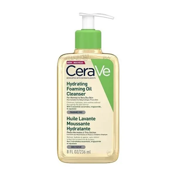 CeraVe Hydrating Foaming Oil Cleanser - 236ml