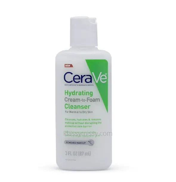 CeraVe Hydrating Cream To Foam Cleanser - 87ml