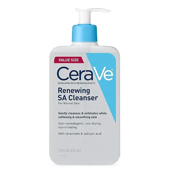 CeraVe Renewing Salicylic Acid Face Cleanser for Normal Skin - 473ml