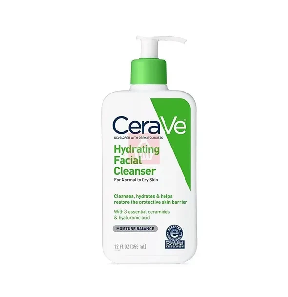 Cerave Hydrating Facial Cleanser For Normal To Dry Skin - 355ml