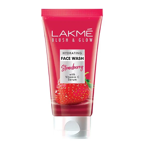 Lakme Blush & Glow Strawberry Freshness Gel Face Wash - 100gm