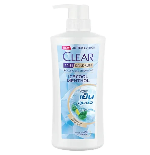 Clear Anti Dandruff Ice Cool Menthol Shampoo - 400ml