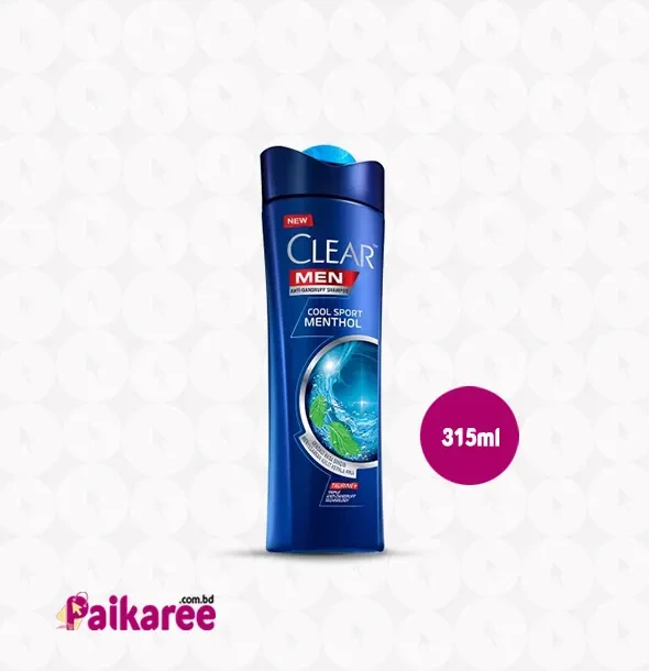 Clear Men Anti Dandruff Cool Sport Menthol Shampoo - 315ml