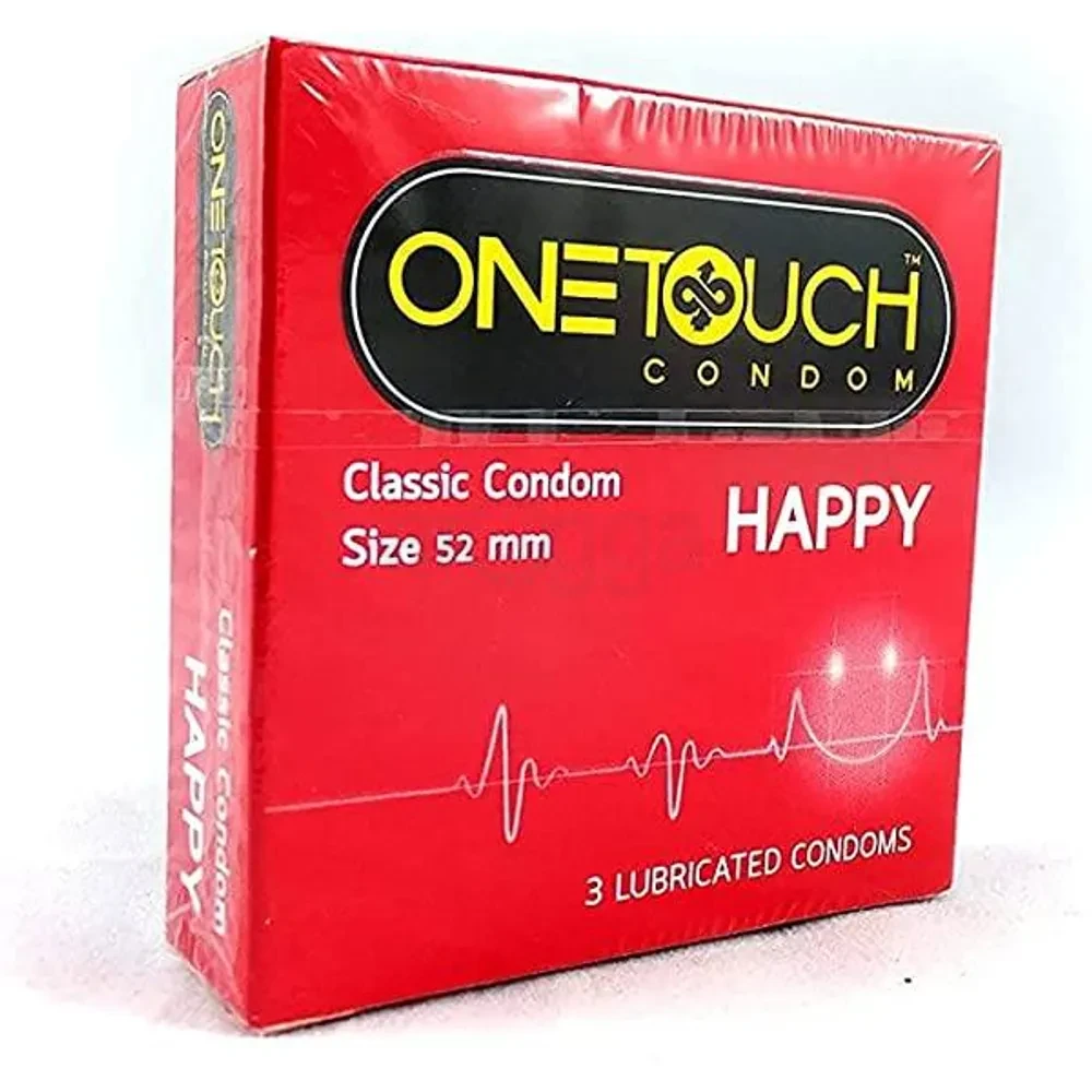 One Touch Condom Happy Classic Condom 3's Pack