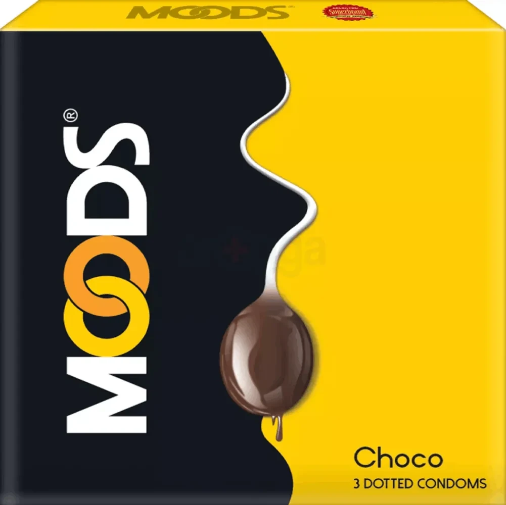 Moods Choco Dotted Condom 3's Pack