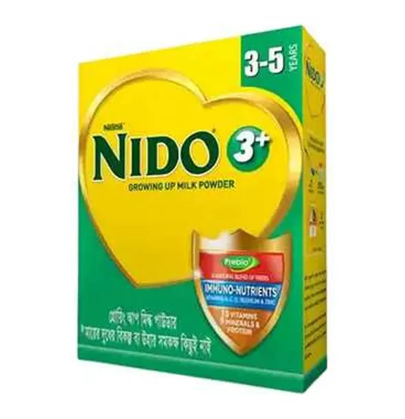 Nestle Nido 3 Plus Growing Up Milk Powder (3-5Years) - 350gj