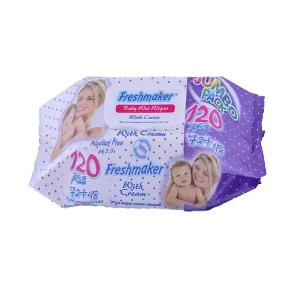 Freshmaker Baby Wet Wipes - 120Pcs