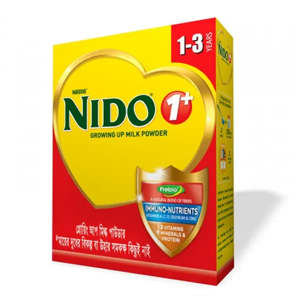 Nestle Nido 1 Plus Growing Up Milk Powder (1-3Years) - 350g