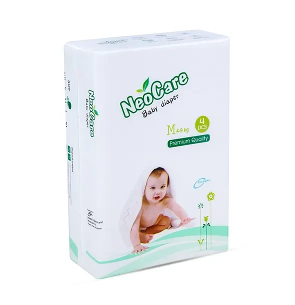 NeoCare Premium Belt Baby Diaper (4-9 Kg) - M50 Pcs