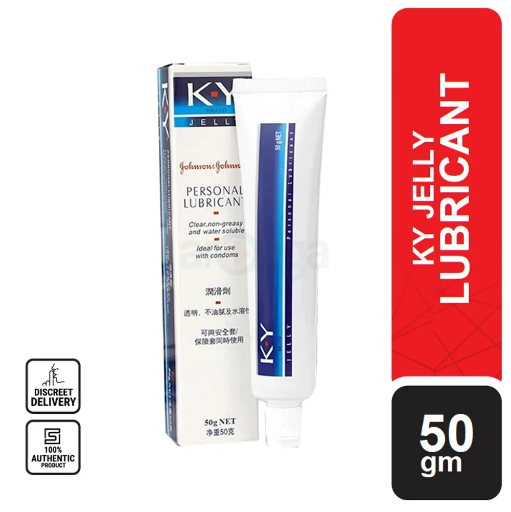 KY Jelly Personal Lubricant Gel - 50gm