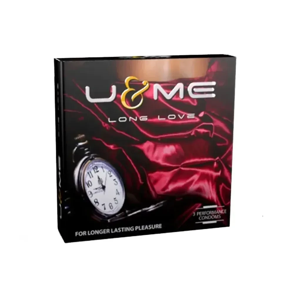 U & ME Long Love Condom 3's Pack
