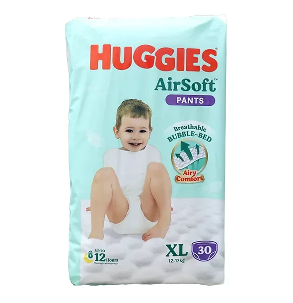 Huggies Airsoft Pants Baby Diaper (12-17kg) - XL30