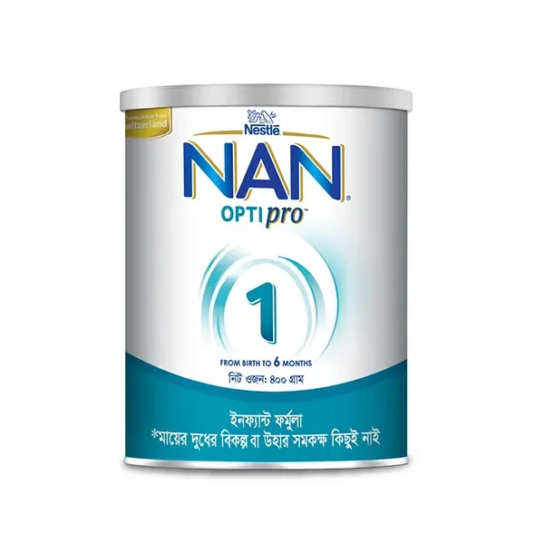 Nestle NAN 1 Optipro Baby Milk Infant Formula (0-6m) - 400g