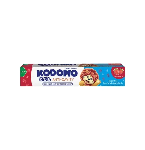 Kodomo Anti Cavity Toothpaste Strawberry (0-6 Years) - 80g