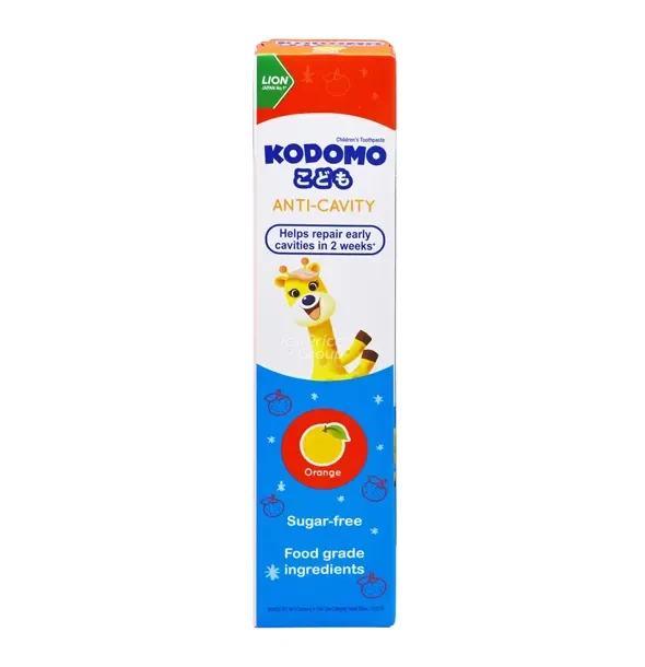 Kodomo Anti Cavity Toothpaste Orange (0-6 Years) - 80g