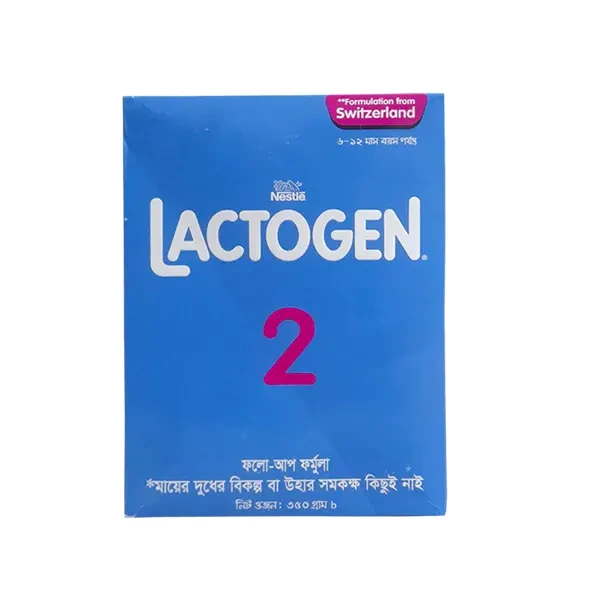 Nestle Lactogen 2 Formula Milk Powder (6-12m) - 350g