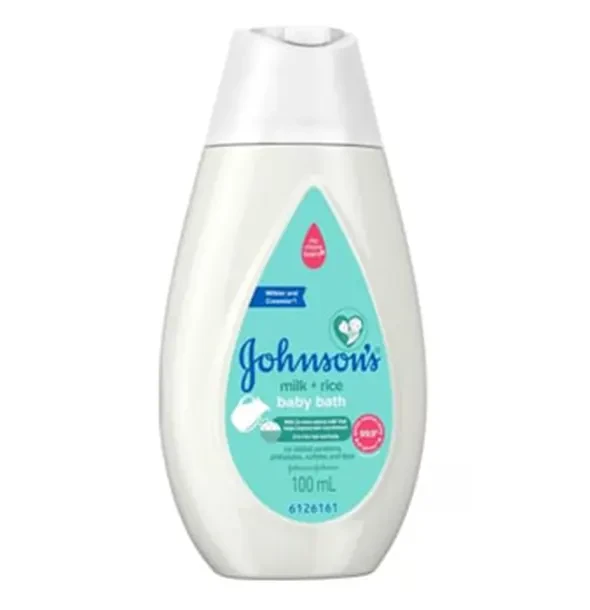 Johnsons Milk Rice Hair & Baby Bath - 100ml