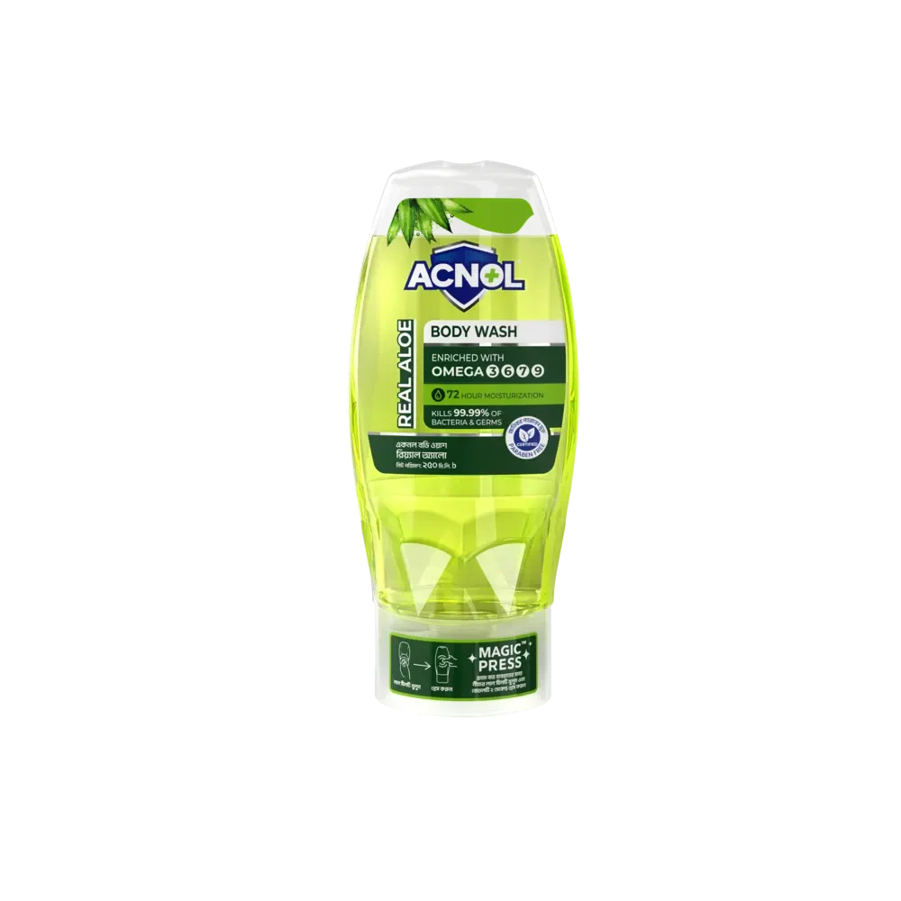 Acnol Body Wash – Real Aloe 250 ml