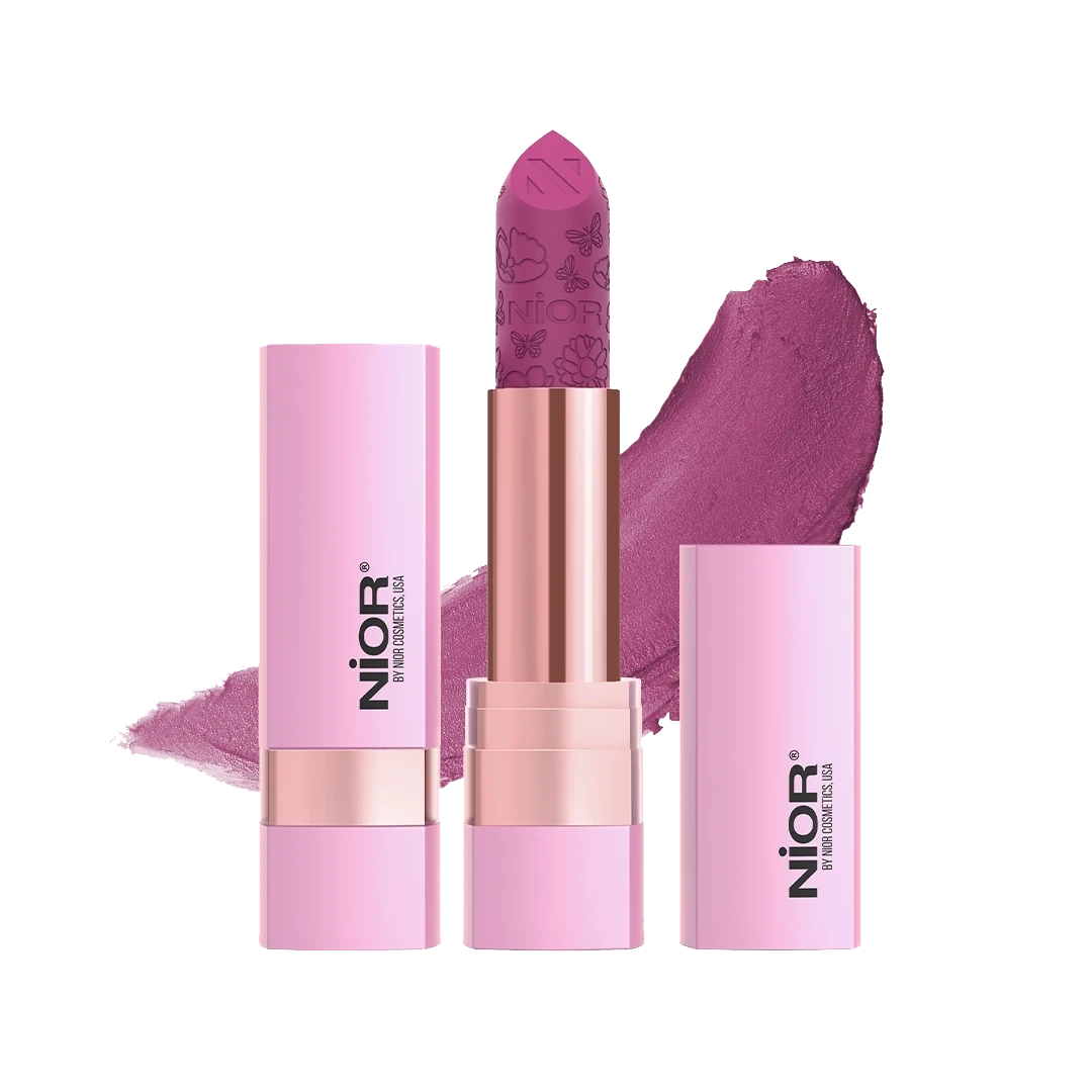 NIOR No Transfer Retro Matte Lipstick Moonlit Mauve 17