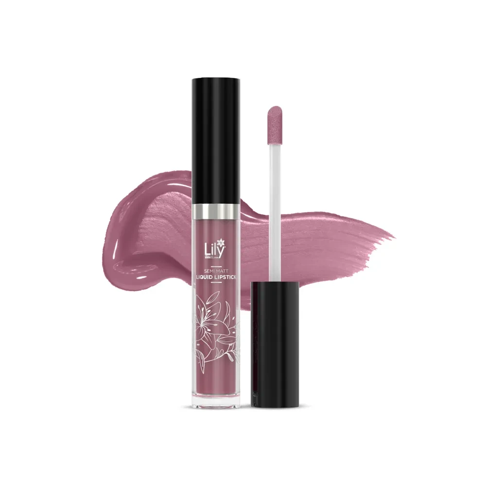 Lily Semi Matt Liquid Lipstick- Rouge