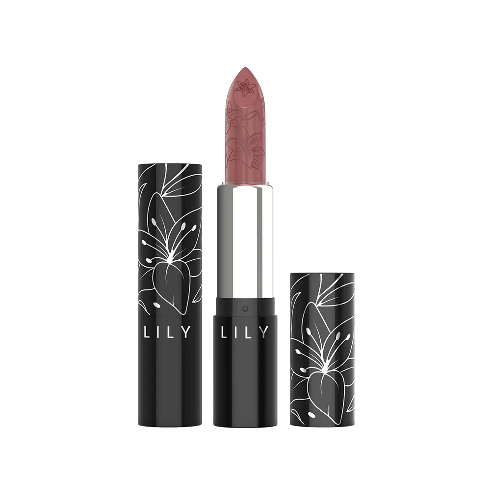 Lily Satin Lipstick – Caramel