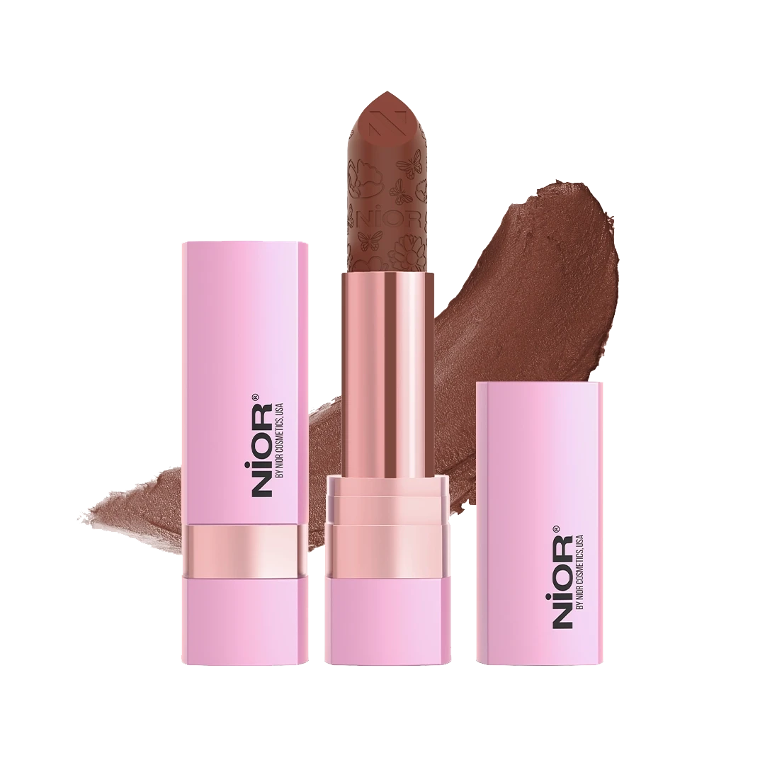 NIOR No Transfer Retro Matte Lipstick Choco-Latte 40
