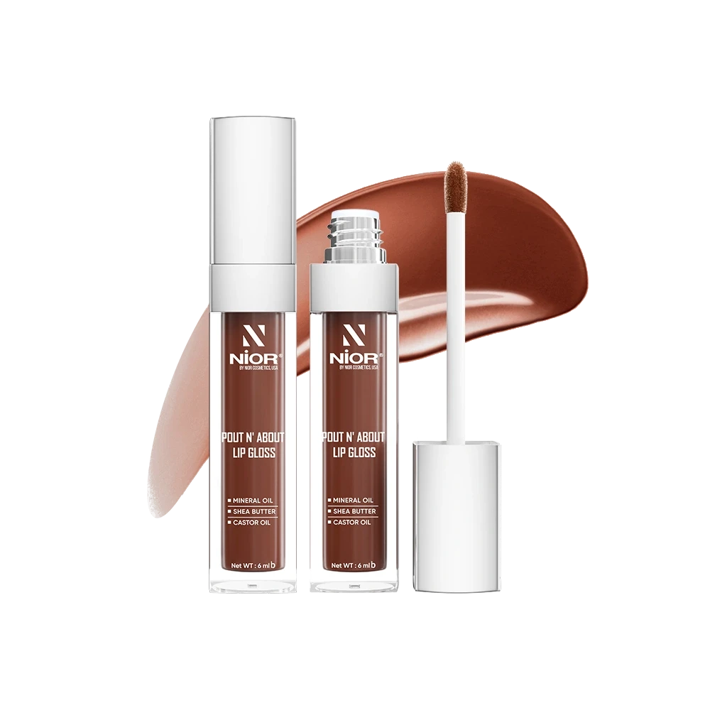 Nior Pout N About Lip Gloss – Toffee Temptation