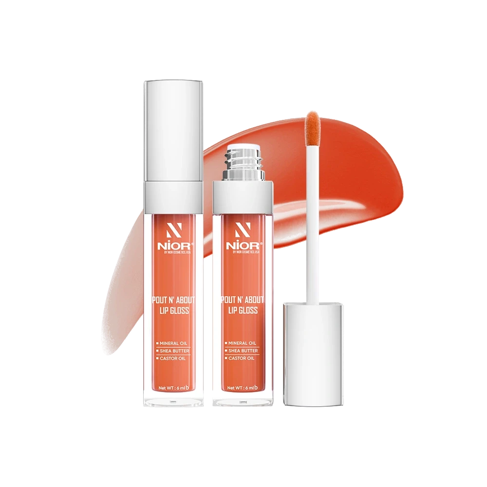 Nior Pout N About Lip Gloss – Papaya Punch
