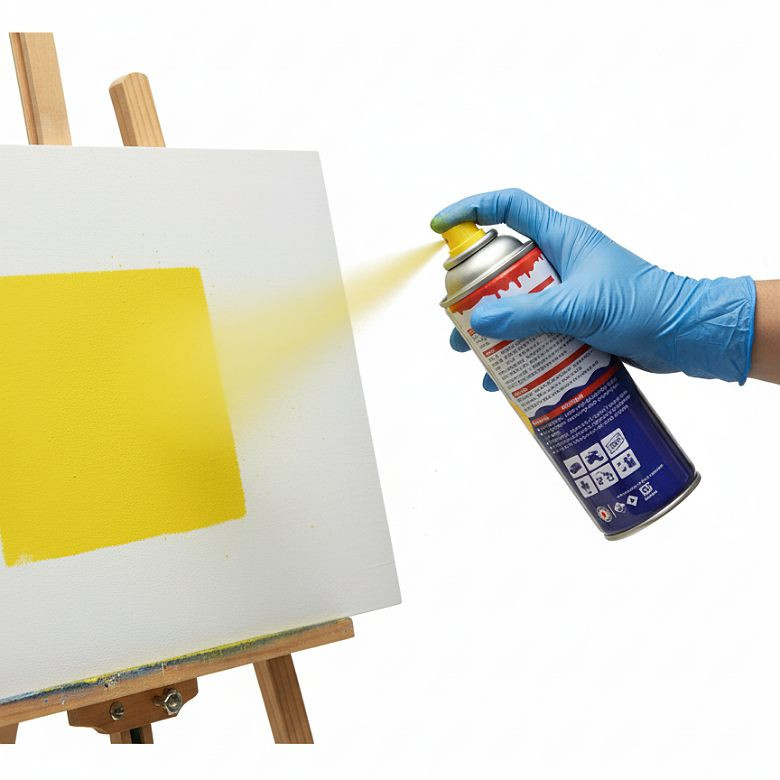 Rainbow Spray Paint- Art Yellow (41)